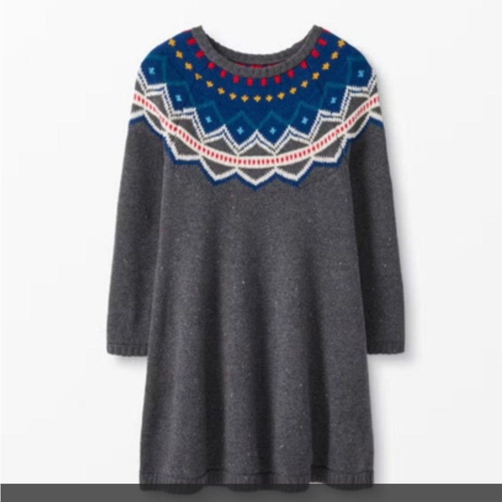 Hannah Andersson Girl’s Holiday Sweater Dress